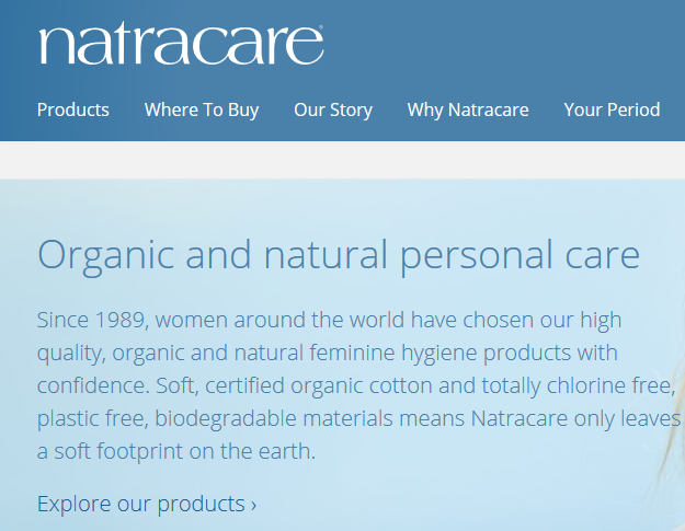 Natracare Products